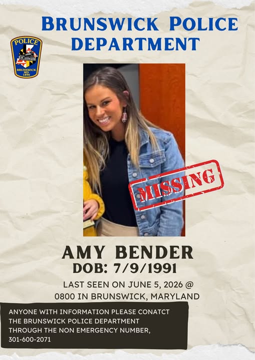 Amy Bender Missing: Brunswick Police Seek Public’s Help in Locating 34-Year-Old Woman