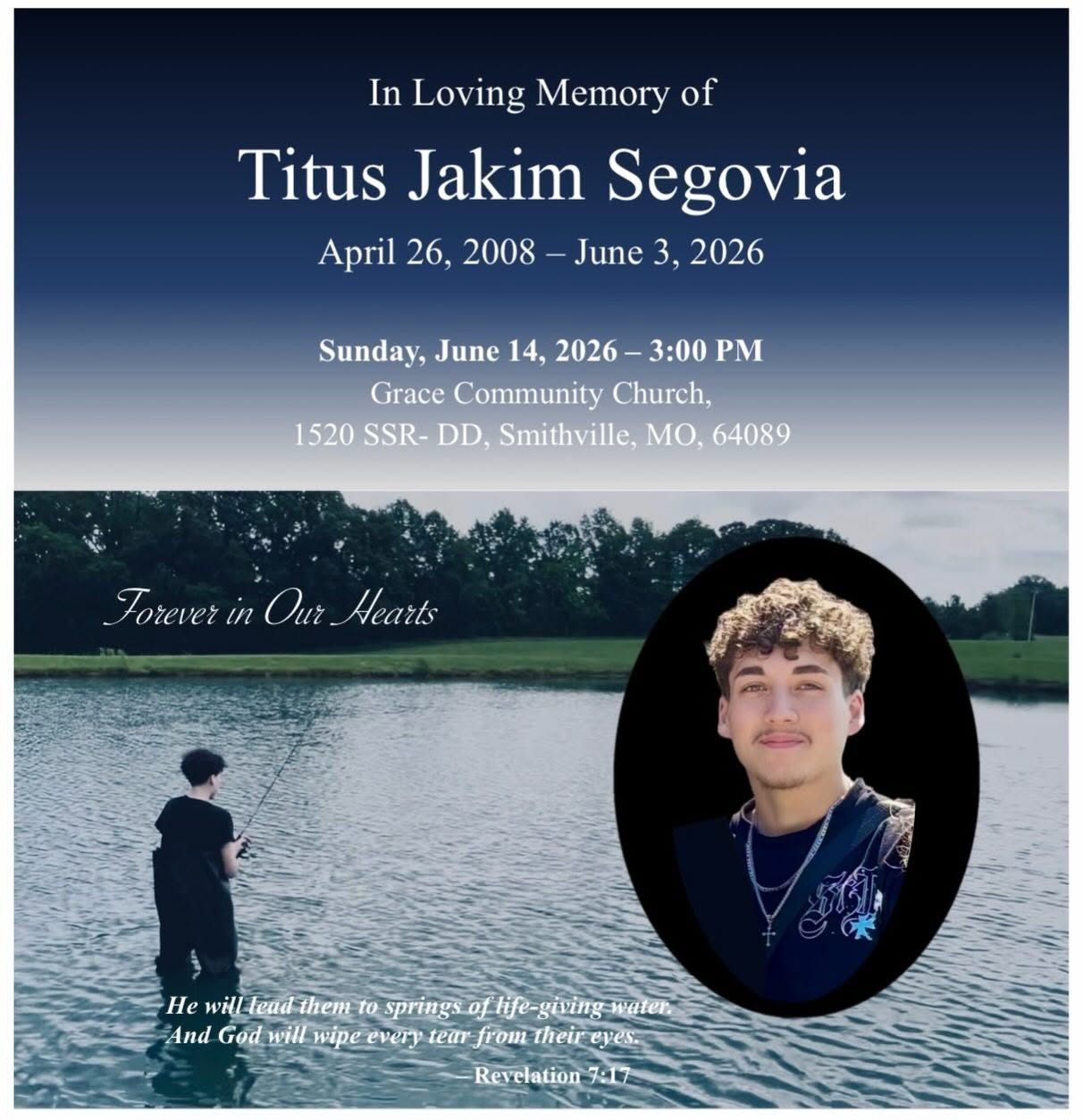 Titus Segovia Obituary Kansas City, MO Death